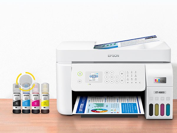 Epson EcoTank ET-4800 Wireless - Smart, Efficient, and Cost-Effective Printing - 2024 - Review